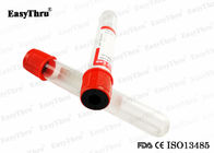 Medizinische Vakuum-Blutprobenentnahme-Röhrchen Rotkappe 2 ml-10 ml Volumen