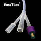 400 mm Länge Silikon Foley Katheter für die Urinentwässerung mit Tiemann offene runde Spitze 2 Way 3 Way Uretheral