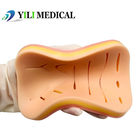 Professionelle Silikon Haut Näh-Praxis Pad mit Box für Chirurgie Praxis und Ausbildung